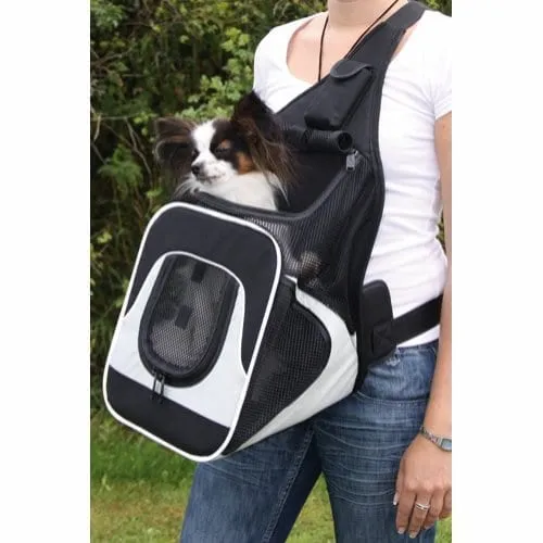 Trixie Savina front carrier 30 × 33 × 26 cm black/grey