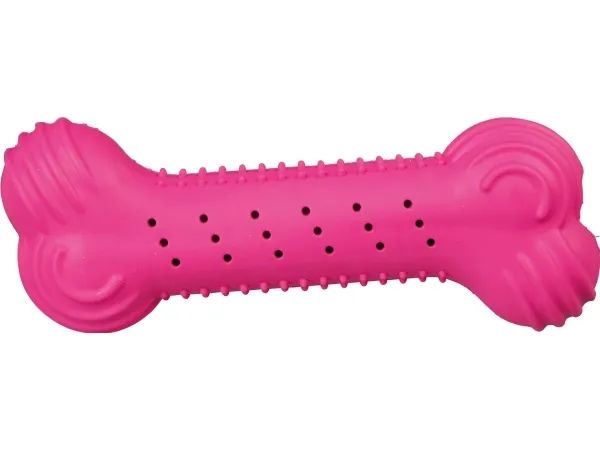 Trixie Rustling bone rubber 18 cm - Assorted