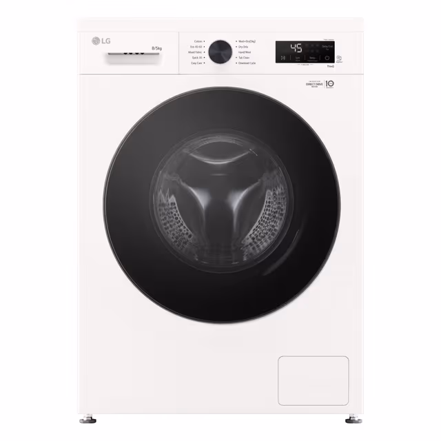 LG Kombinert Vaskemaskin/Tørketrommel W4X1085NWB (8/5kg)