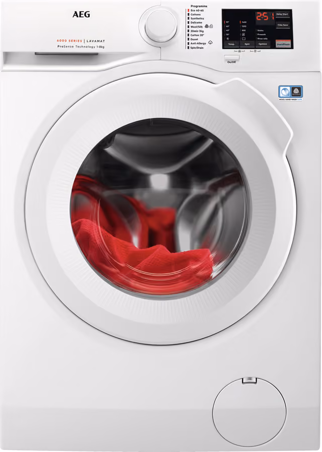 AEG Serie 6000 Vaskemaskin LR612M84I (8kg)