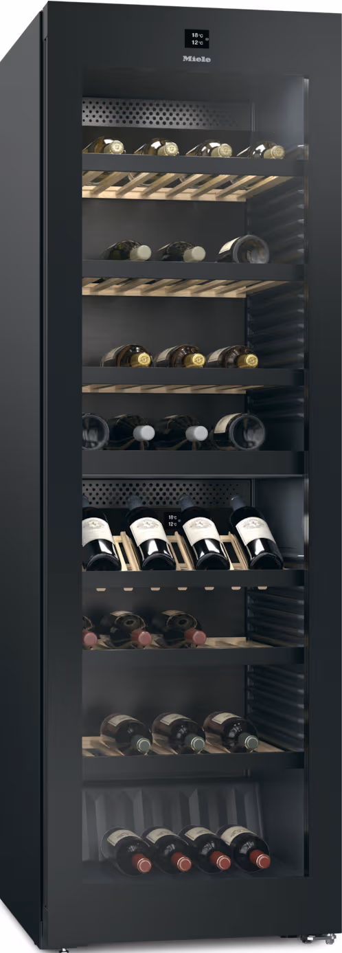 Miele vinskap KWTS 4785F125 Gala Ed (frittstående, 153 flasker)