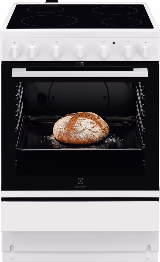 Electrolux 300 Keramisk komfyr LKR60003NW (60cm)