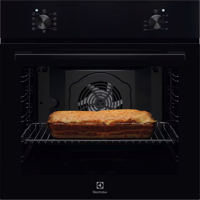Electrolux Serie 500 Innbyggingsovn EOB105K (sort)