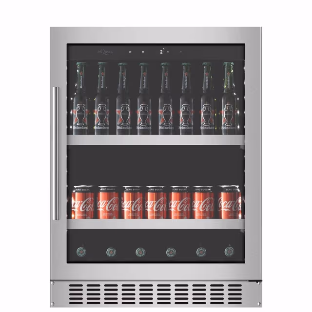Innbyggbart ølskap - BeerServer 700 60 cm Rustfri