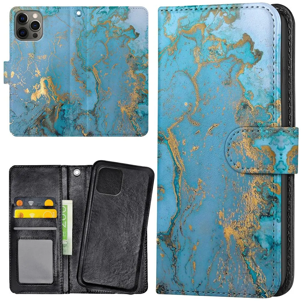iPhone 14 Pro Max - Lommebok Deksel Marmor