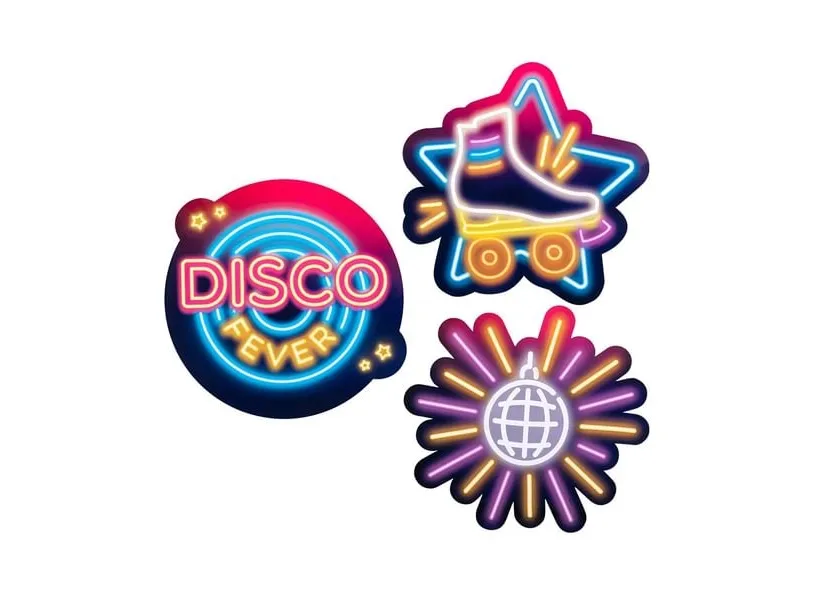 Disco Fever dekorationer