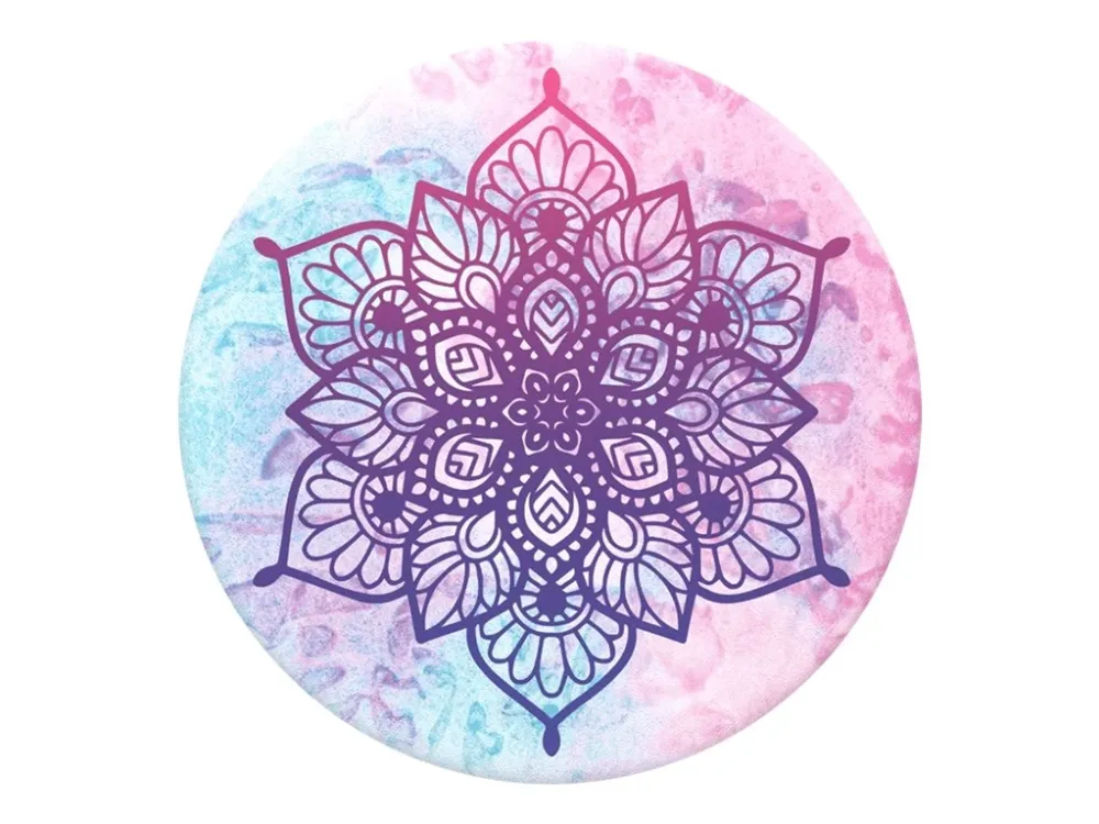 PopSockets Swappable PopGrip - Fingergrep/stativ for mobiltelefon - Rainbow Nirvana