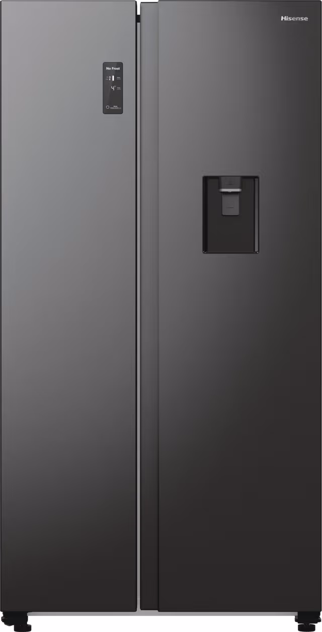 Hisense Side by Side RS711N4WFD (svart inox)