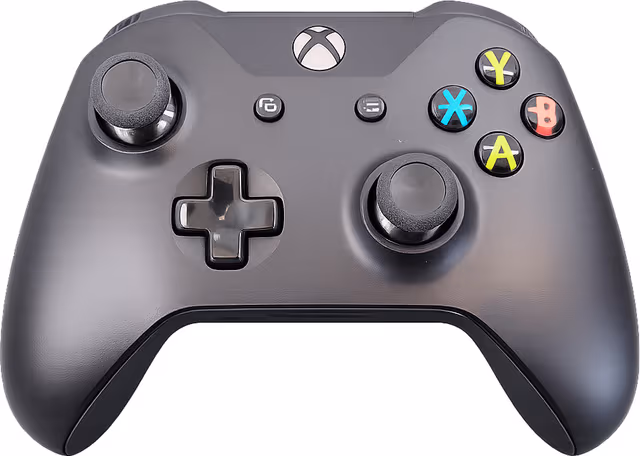 Microsoft Xbox trådløs kontroller (sort, fornyet)
