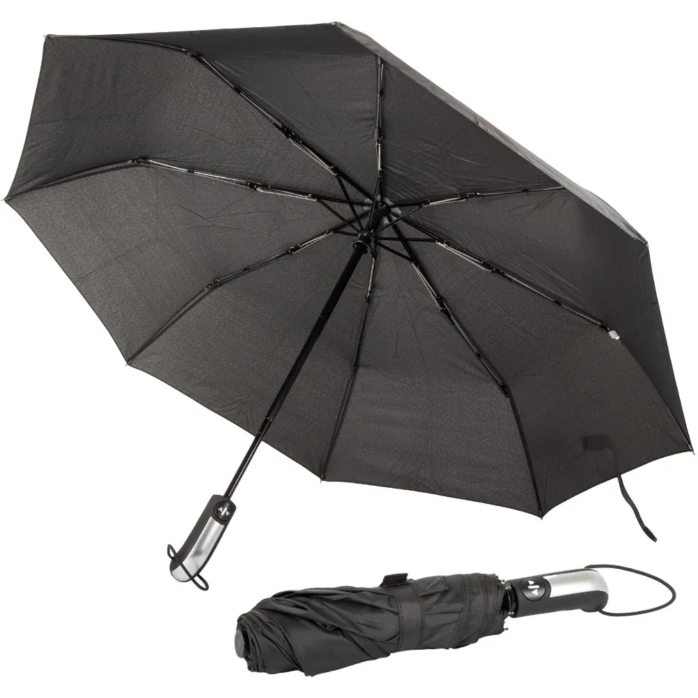 Paraply sammenleggbar paraply automatisk unisex