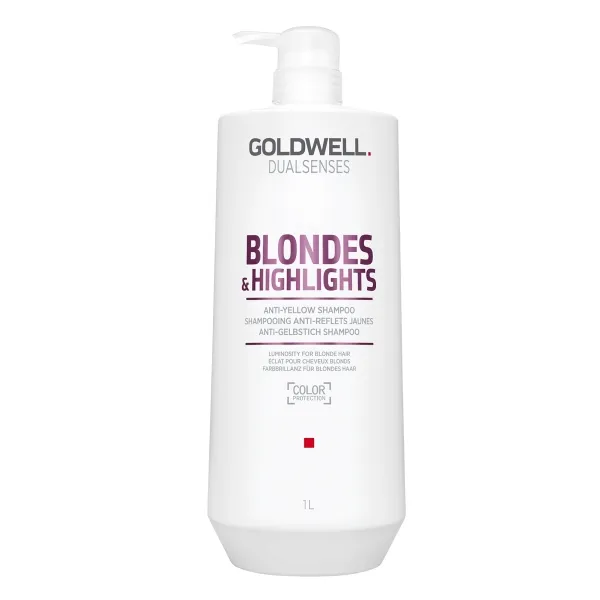 Goldwell Dualsenses Blondes & Highlights Anti-Yellow sjampo - 1000 ml