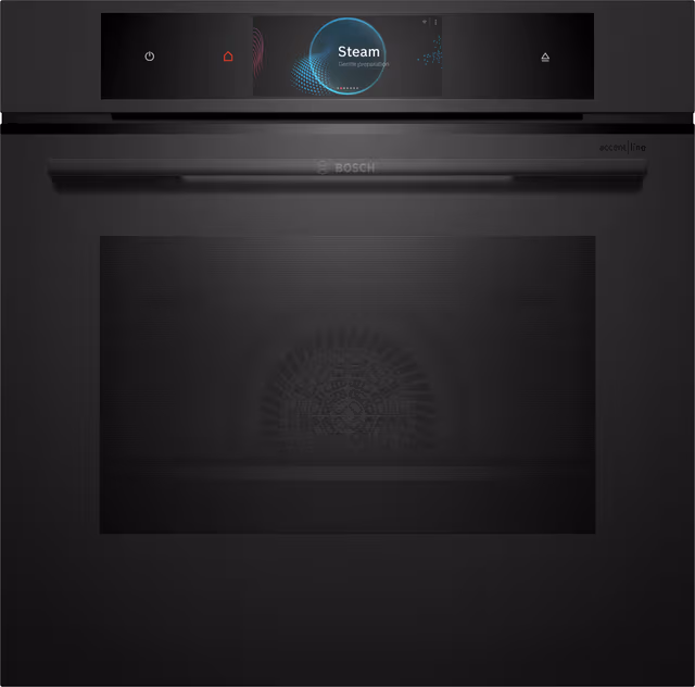 Bosch Serie 8 Innbyggingsovn HSG938EM1 (sort)