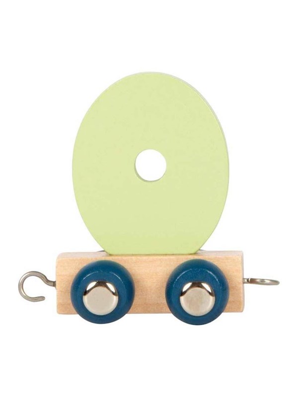 Small Foot - Wooden Letter Train Polar - O