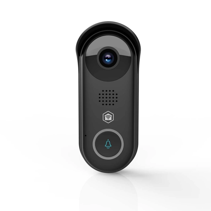 Nedis SmartLife Video Dør Telefon | Omformer | Full HD 1080p | Cloud Storage (valgfritt) / microSD (ikke inkludert) / Onvif | IP54 | Bevegelsessensor | Nattsyn | Sort