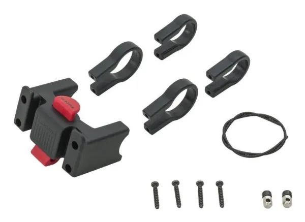 VAUDE Klick-Fix, Styreholder, Svart