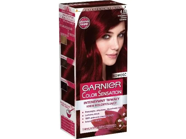 Garnier Color Sensation Creme coloring 4,60 Rød Brun - Intens mørk rød