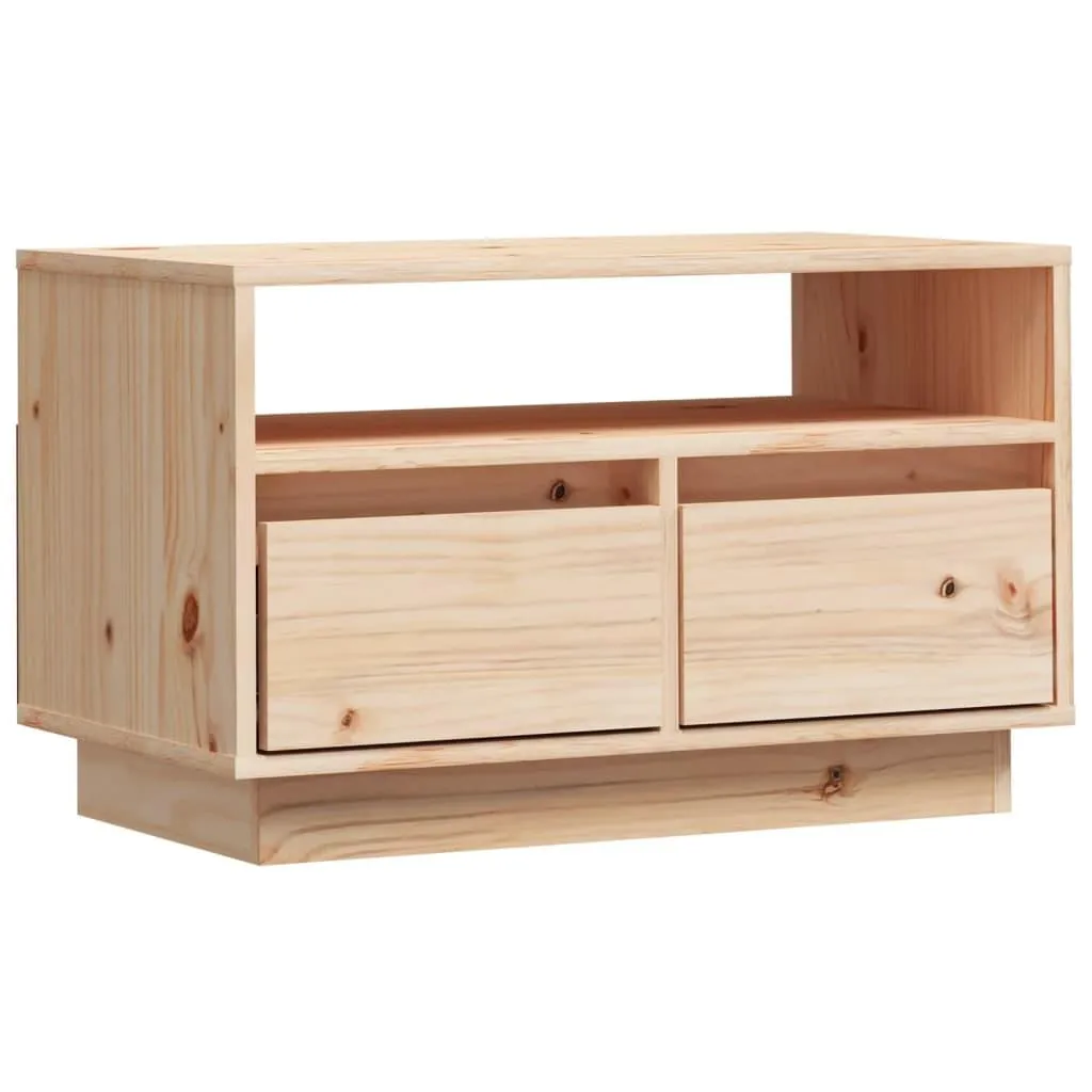 vidaXL TV-benk 60x35x37 cm heltre furu