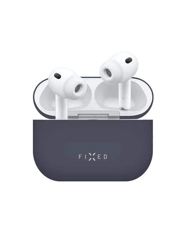 FIXED Silky Silicone case for Apple AirPods Pro 3 Blue