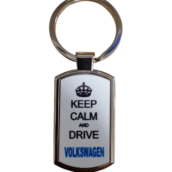 Nøkkelring Keep calm and drive Volkswagen