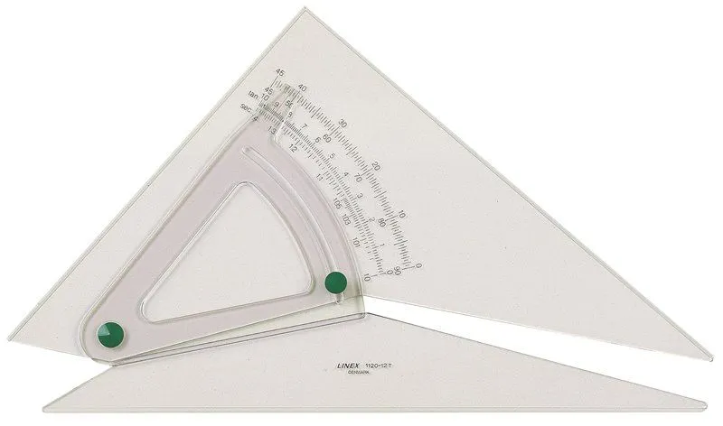 Linex 1120/10B - Triangel - glasklar - dunilon