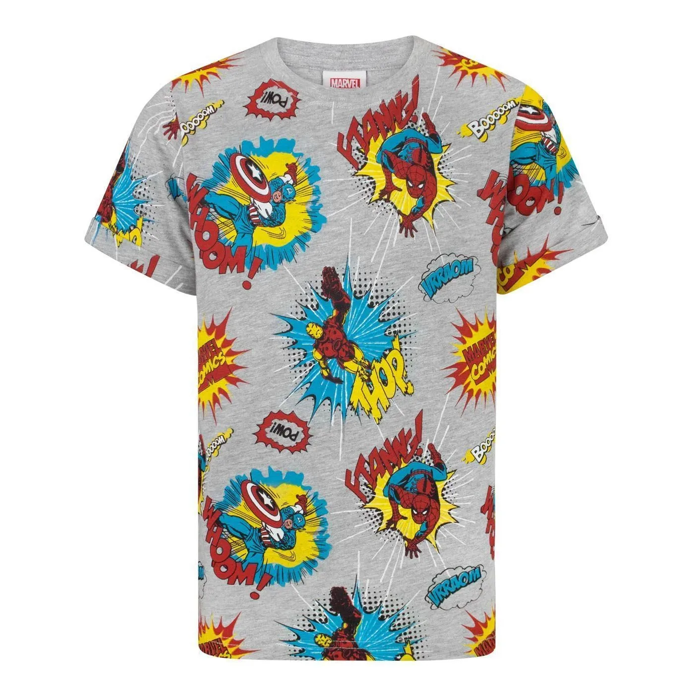 Marvel Boys All-Over Print T-Shirt