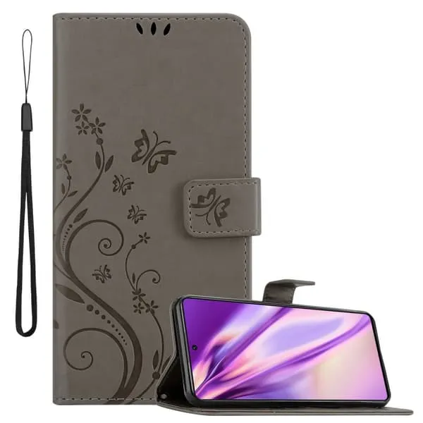 Deksel til Xiaomi 11T / 11T PRO Lommebokdeksel i blomster design med magnetisk lukking, stativfunksjon og kortplasser