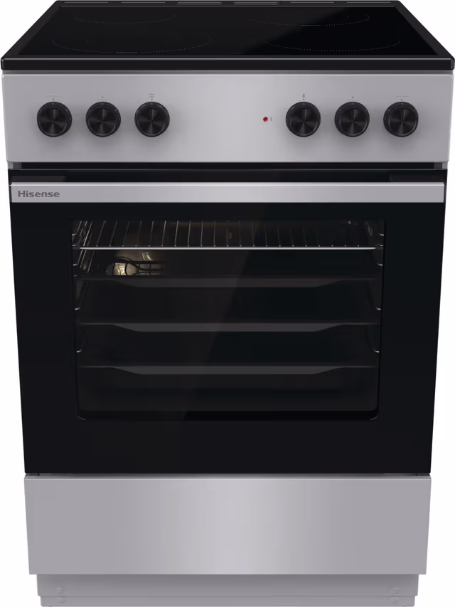 Hisense Keramisk komfyr HCC8617SB (60cm)
