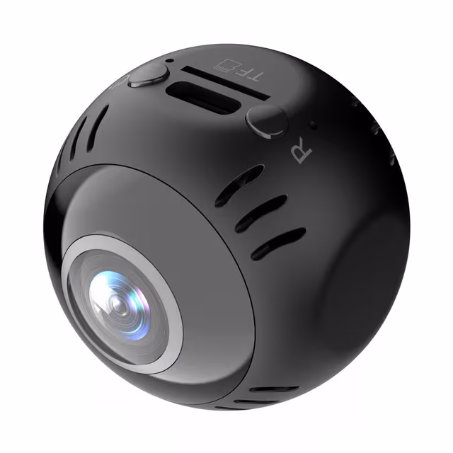 Intelligent WiFi-kamera Sanntidsavspilling Panoramic View Overvåkingskamera