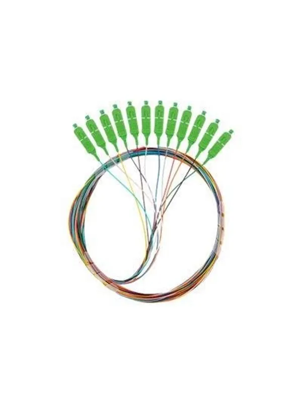 Lanberg pigtail - 2 m - multicolour - Svart