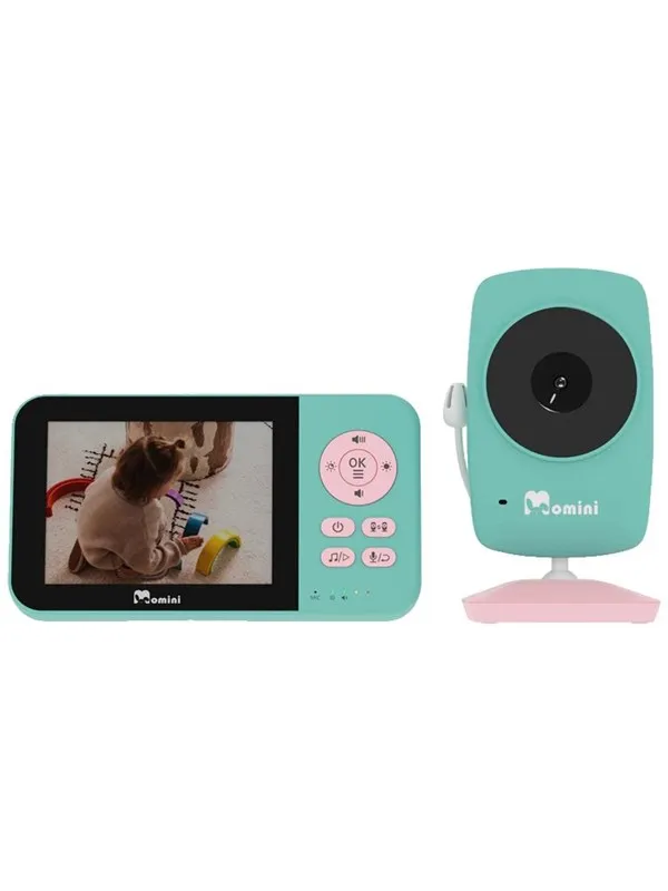 Momini BlissView Baby Monitor with Video & Night Light