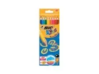 BIC KiDS SuperSoft Jumbo - Fargeblyant - assorterte farger - 6.2 mm - ekstra stor (en pakke 8)