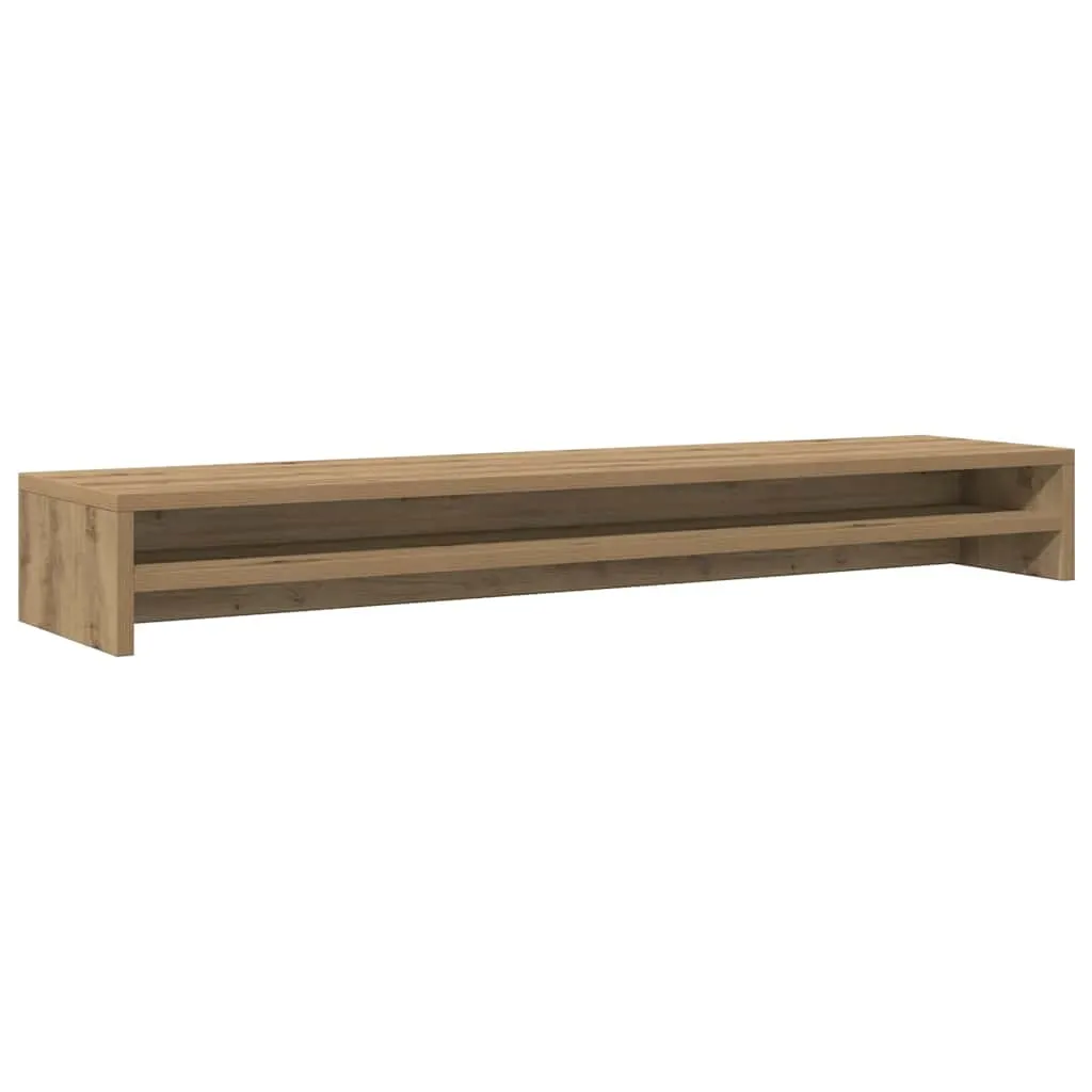 vidaXL Skjermstativ håndverkseik 100x24x13 cm konstruert tre