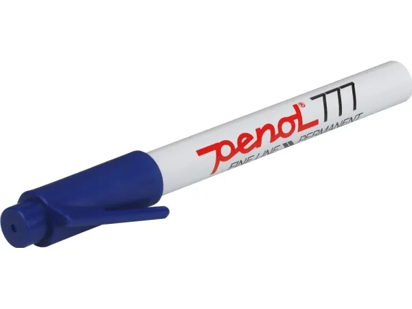 Tusj Penol 777 blå - (20 stk./pakning)