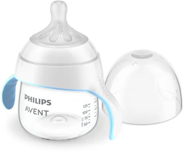 Philips AVENT SCF263/61, Helletutløs kopp, Gjennomsiktig, Hvit, Polypropylen (PP), Gutt/Jente, 12 måned(er), 150 ml
