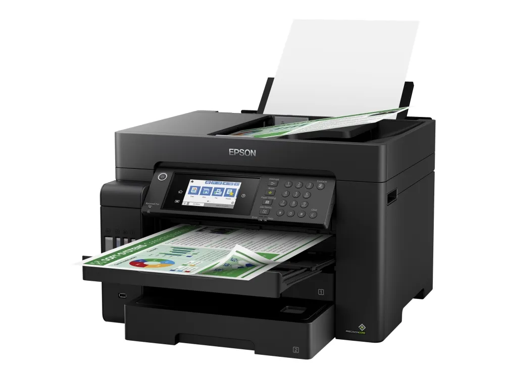 Epson EcoTank L15150 - Multifunksjonsskriver - farge - ink-jet - A3 plus (311 x 457 mm) (original) - A3 (medie) - opp til 25 spm (trykking) - 550 a...