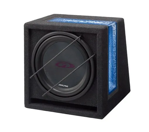 Alpine 12" subwoofer i Kabinet 4 ohm