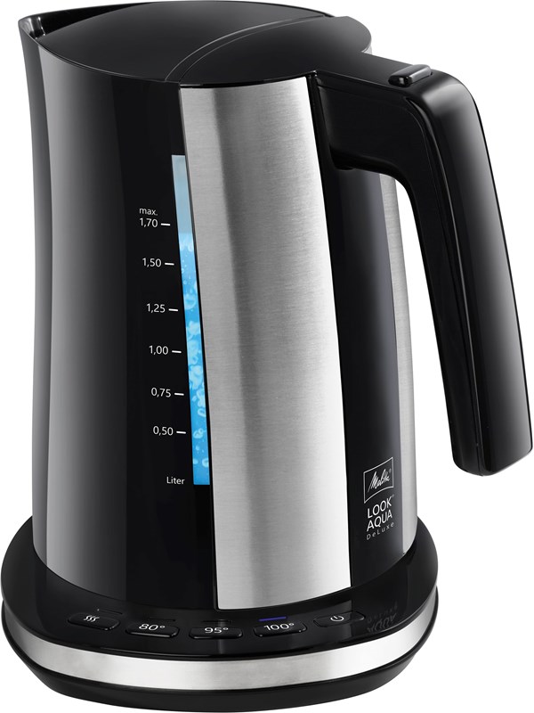 Melitta Vannkoker Look Aqua 2.0 Deluxe Black - Svart - 2200 W