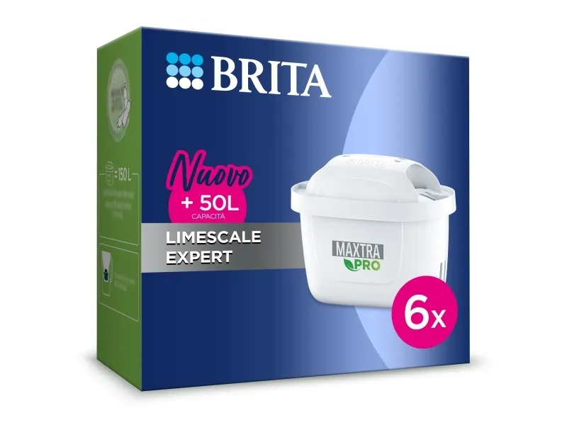 Brita Maxtra Pro 6 filtre LIMESCALE EXPERT 4006387121983 filterpatron hvit (4006387121983)