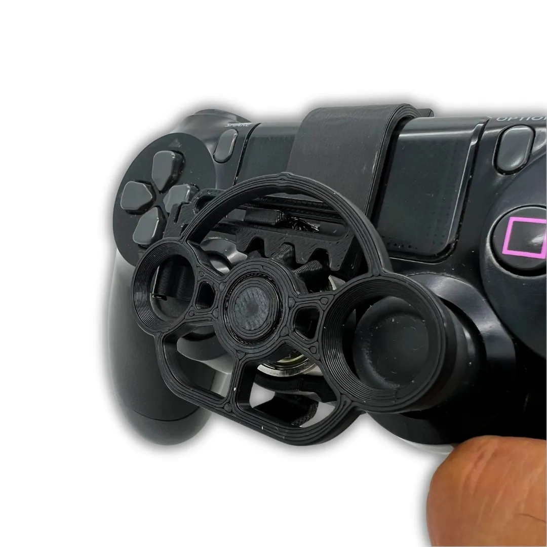 Mini gaming hjulstyringsfeste for PS4 Controller