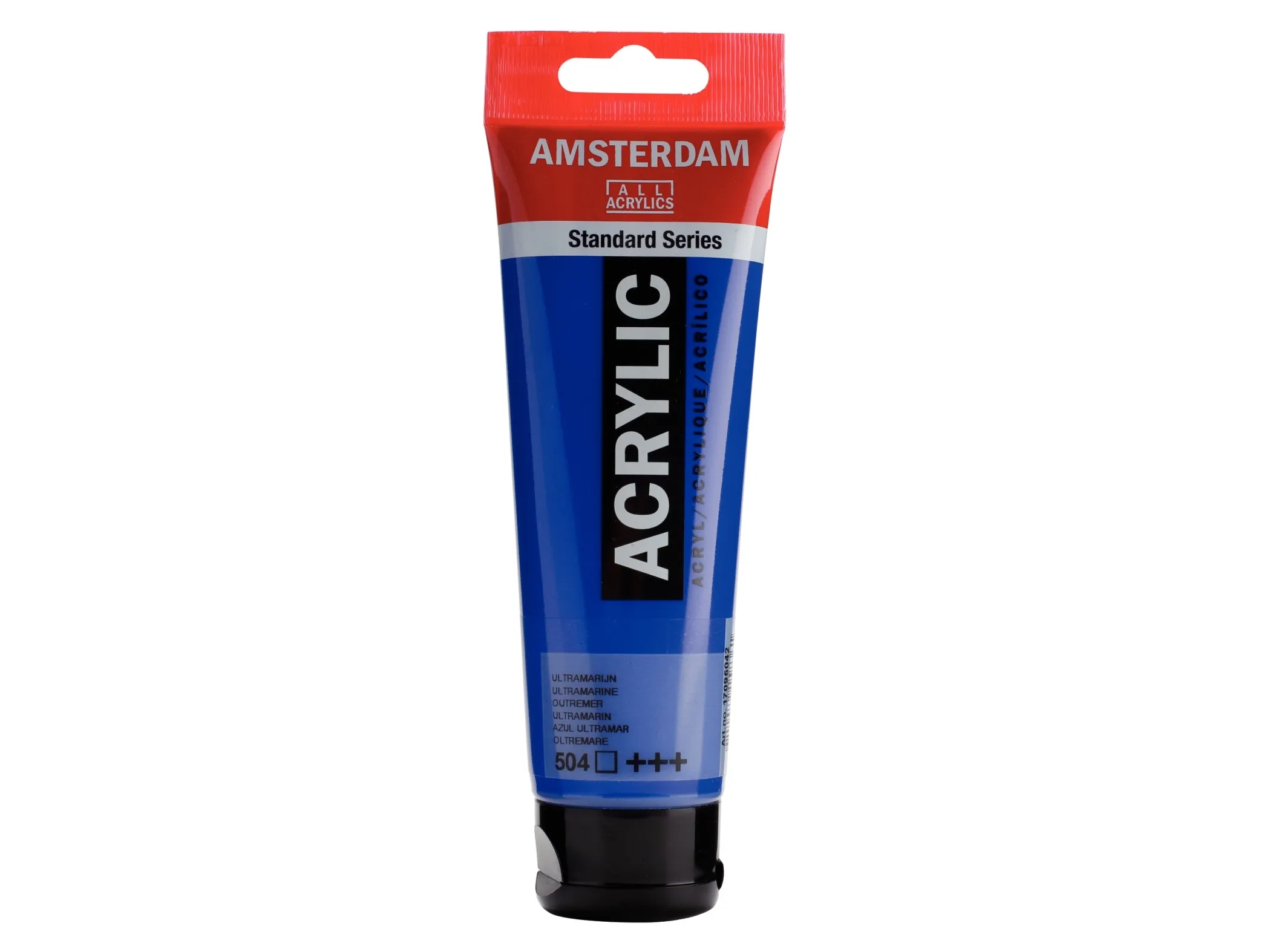 Amsterdam 17095042, Blå, Acryl maling, Veske + gel, 120 ml