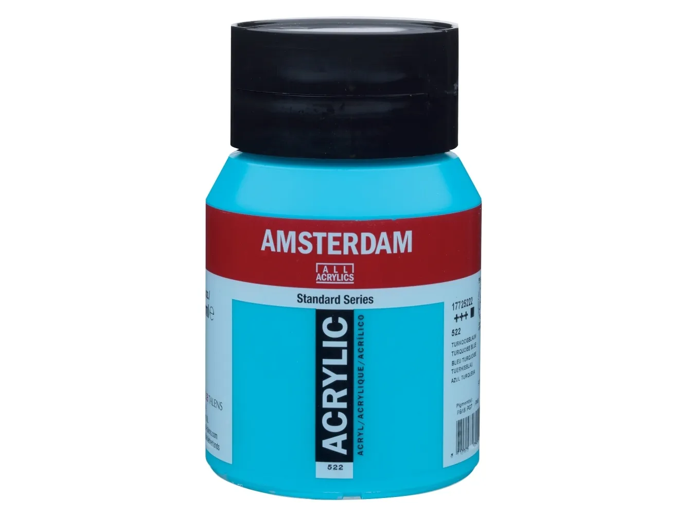 Schjerning Amsterdam Standard Series akrylkrukke turkisblå 522
