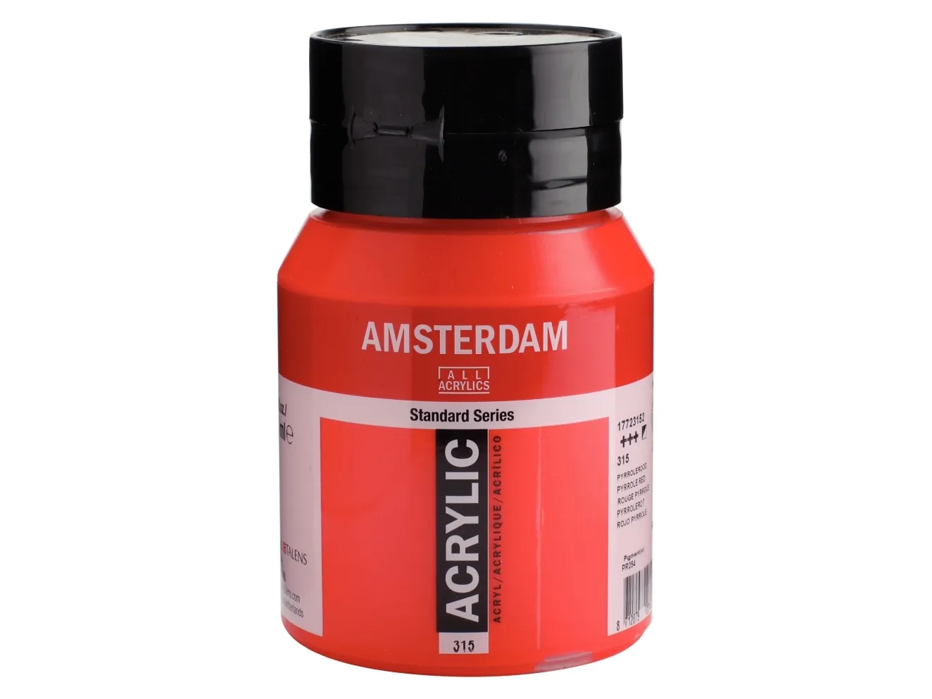 Amsterdam Standard Series Akrylkrukke Pyrrole Red 315