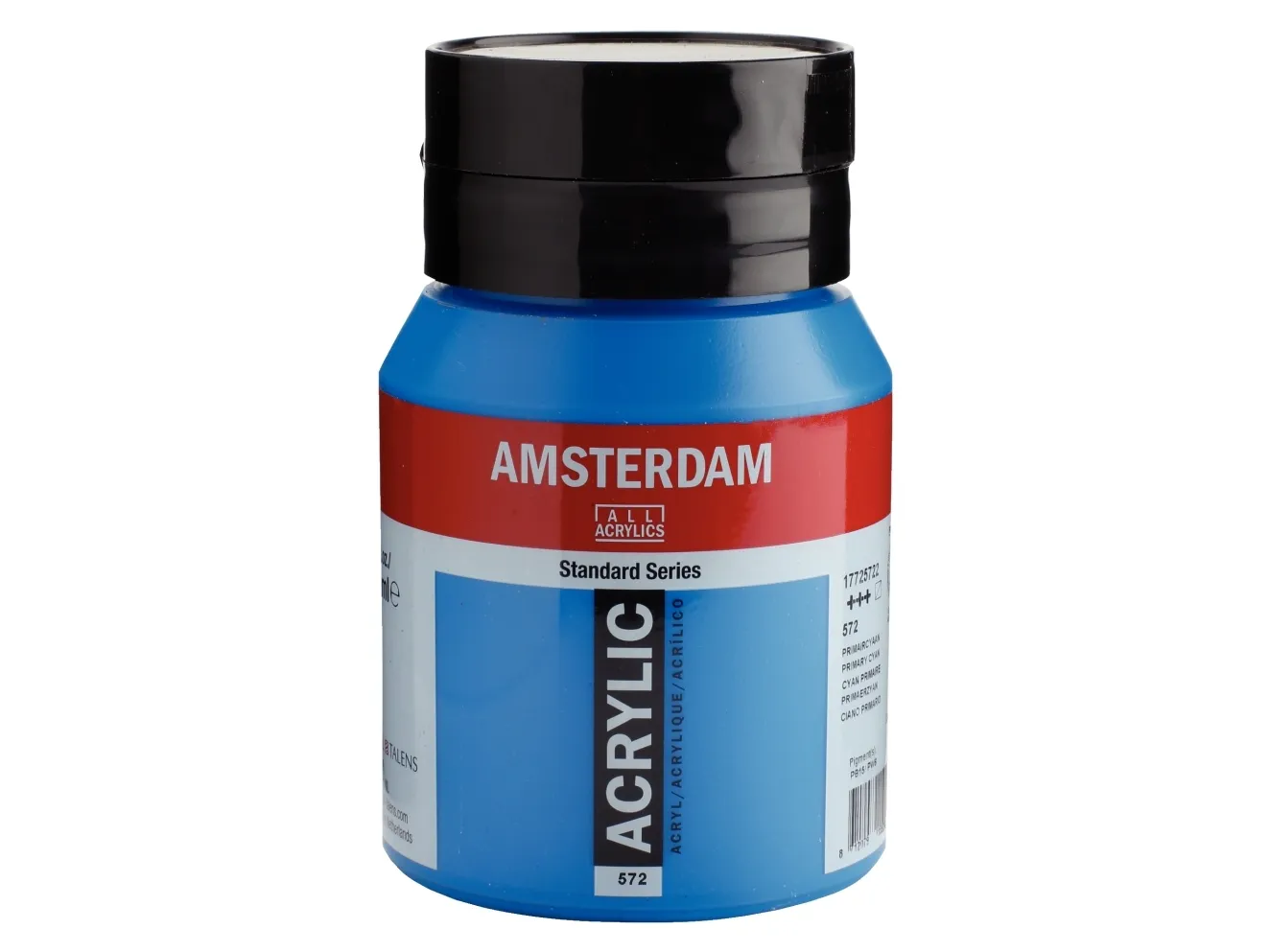 Schjerning Amsterdam Standard Series akrylkrukke 572 Primary Cyan
