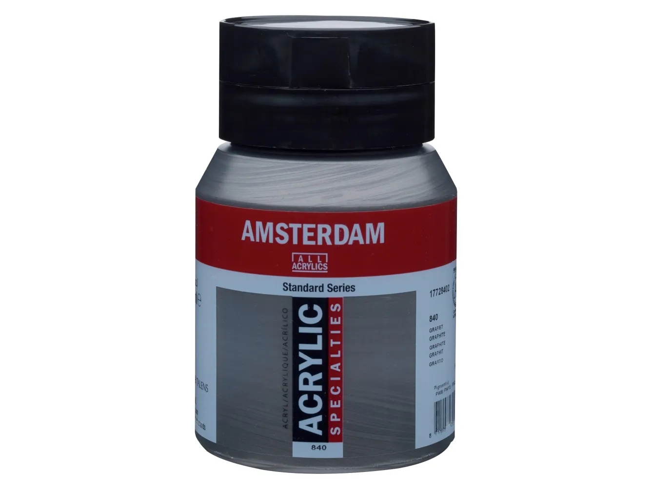 Amsterdam Standard Series akrylkrukke Graphite 840