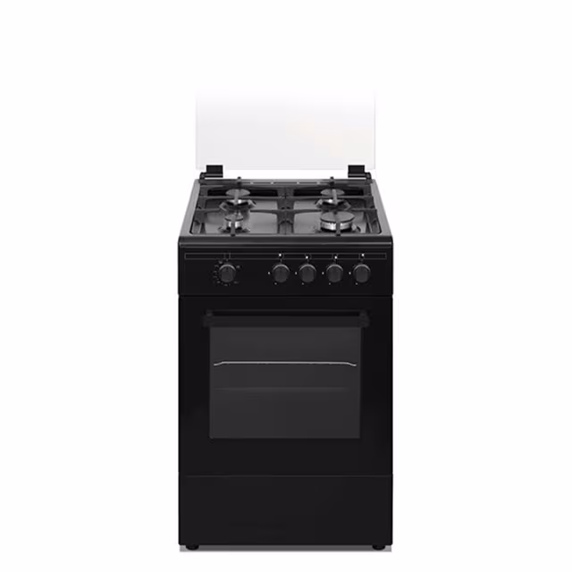 Gasskomfyr Chef Pro - sort, 50 cm