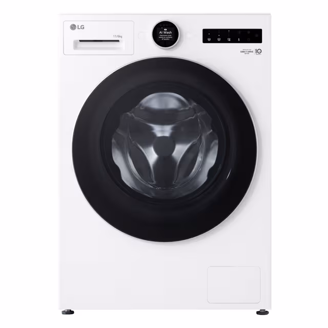 LG Kombinert Vaskemaskin/Tørketrommel W4X7516TWS (11/6kg)