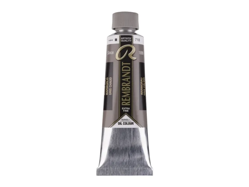 Rembrandt oljemaling tube Warm Grey 718