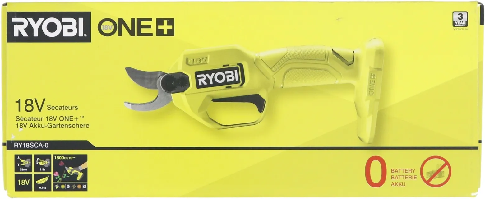 Ryobi RY18SCA-0 Grensesaks 18V