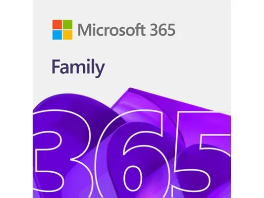 Microsoft 365 Family - Abonnementslisens (1 år) - inntil 6 brukere, inntil 5 enheter - ESD - Win, Mac - All Languages