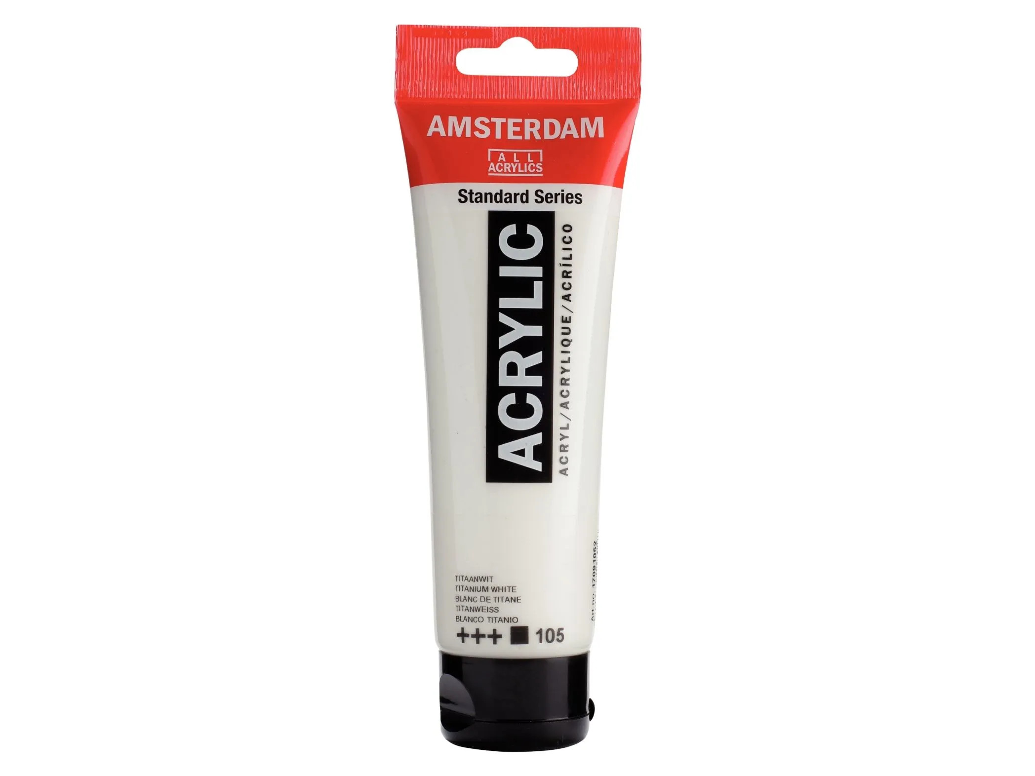 Artequipment Farba akrylowa TALENS AMSTERDAM 120ml 105 - TITANIUM WHITE uniw